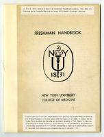 New York University College of Medicine Freshman Handbook 1950-1951
