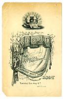 University of the City of New York 56th Annual Commencement, Carnegie Music Hall 1897 