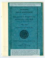 Bellevue Hospital Medical College 29th Annual Announcement 1889-1890