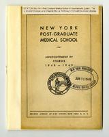 New York Post-Graduate Medical School Announcement 1948-1949