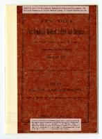 New York Post-Graduate Medical School and Hospital Annual Announcement 1886-1887
