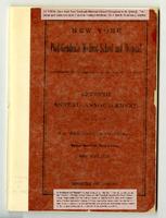 New York Post-Graduate Medical School and Hospital Annual Announcement 1888-1889