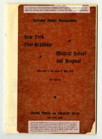 New York Post-Graduate Medical School and Hospital Annual Announcement 1897-1898