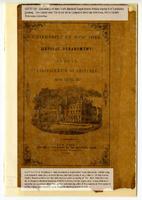 University of the City of New York Annual Announcement of Lectures 1850