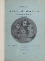 Babies' Wards. New York Post-Graduate Hospital. Annual Report for 1893