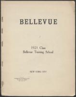 Bellevue Training School Yearbook, 1921