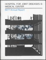 Hospital for Joint Diseases Annual Report, 1977