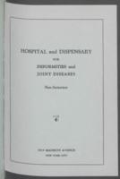 Constitution and By-laws of the Hospital for Deformities and Joint Diseases.