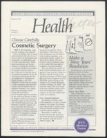 Health Letter (January 1987)