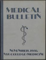 Medical Bulletin (November 1936)