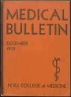 Medical Bulletin (December 1938)