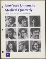 New York University Medical Quarterly (Fall 1970)