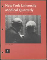 New York University Medical Quarterly (Spring 1971)