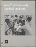 New York University Medical Quarterly (Winter 1973)