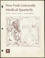 New York University Medical Quarterly (Fall 1973)