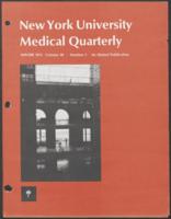 New York University Medical Quarterly (Winter 1975)