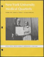 New York University Medical Quarterly (Summer 1978)