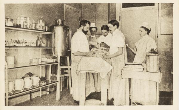 New York Post-Graduate Medical School and Hospital - Babies Ward Operating Room