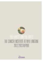 NYU Cancer Institute Report (2012-2013)