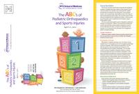 ABC's of Pediatric Orthopaedics and Sports Injuries (April 21, 2012)