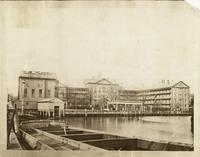 Bellevue Hospital - View from a Pier on the East River