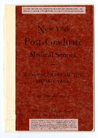 New York Post-Graduate Medical School Announcement 1883-1884