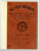 New York Post-Graduate Medical School and Hospital Annual Announcement 1891-1892