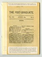 New York Post-Graduate Medical School Announcement 1893-1894