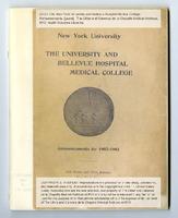 The University and Bellevue Hospital Medical College Announcements 1902-1903