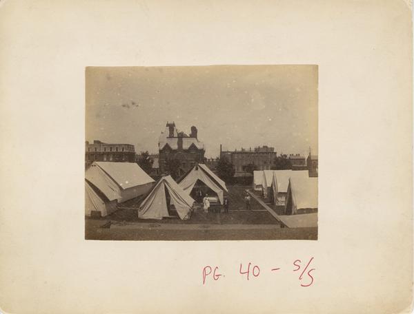 Bellevue Hospital - Epidemic Patient Tents