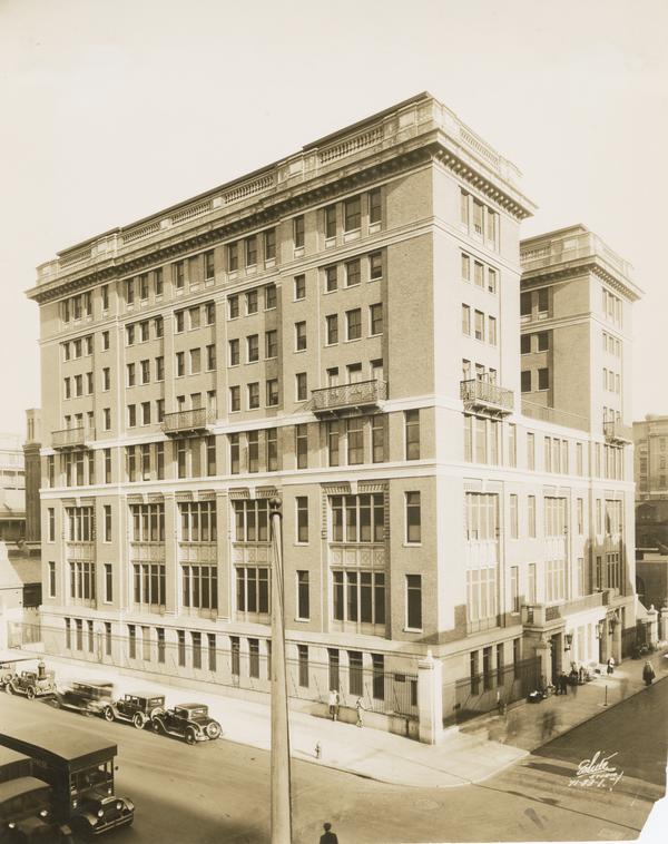 Bellevue Hospital - View of the Corner Building