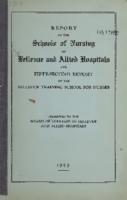 Bellevue Hospital. Training School for Nurses. 52nd Annual Report 1924