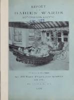 Babies' Wards. New York Post-Graduate Hospital. Annual Report for 1895