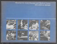 Hospital for Joint Diseases Annual Report, 1970