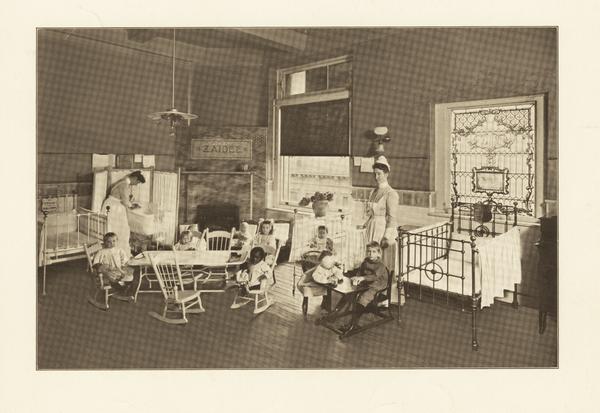 New York Post-Graduate Medical School and Hospital - Zaidee Ward, Babies' Wards