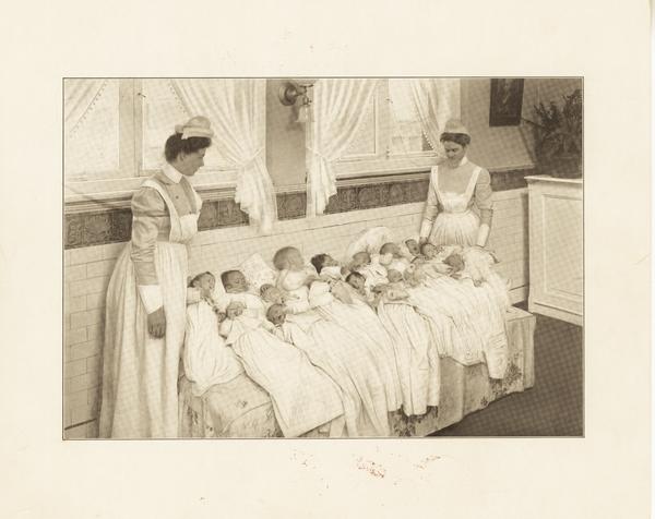 New York Post-Graduate Medical School and Hospital - Babies' Wards