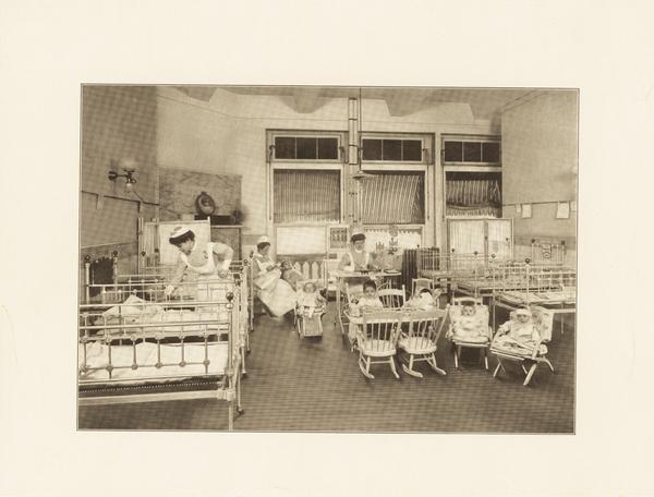 New York Post-Graduate Medical School and Hospital - Jamie Ward, Babies' Ward