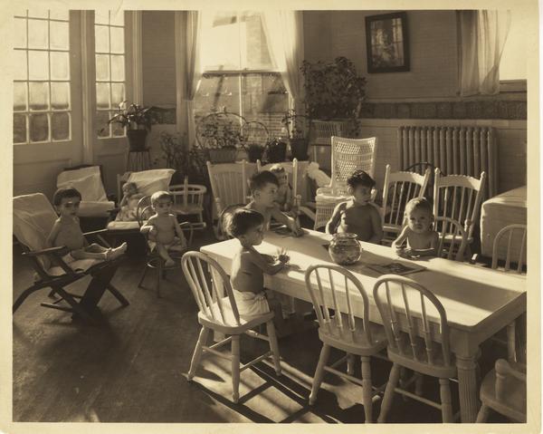 New York Post-Graduate Medical School and Hospital - Sunbeam Room, Babies Ward