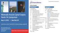 Minimally Invasive Spinal Surgery Hands-On Symposium (May 3-4, 2012)