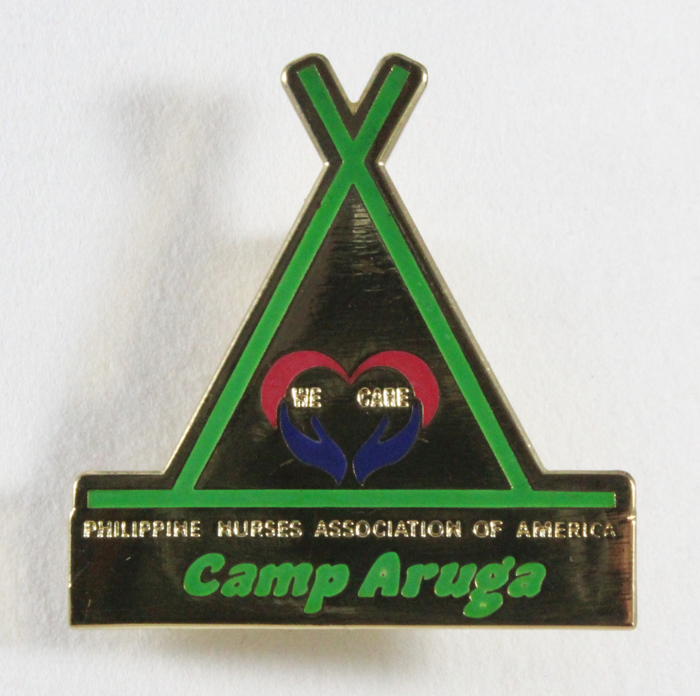 Philippine Nurses Association of America, Camp Aruga. Nursing Pin