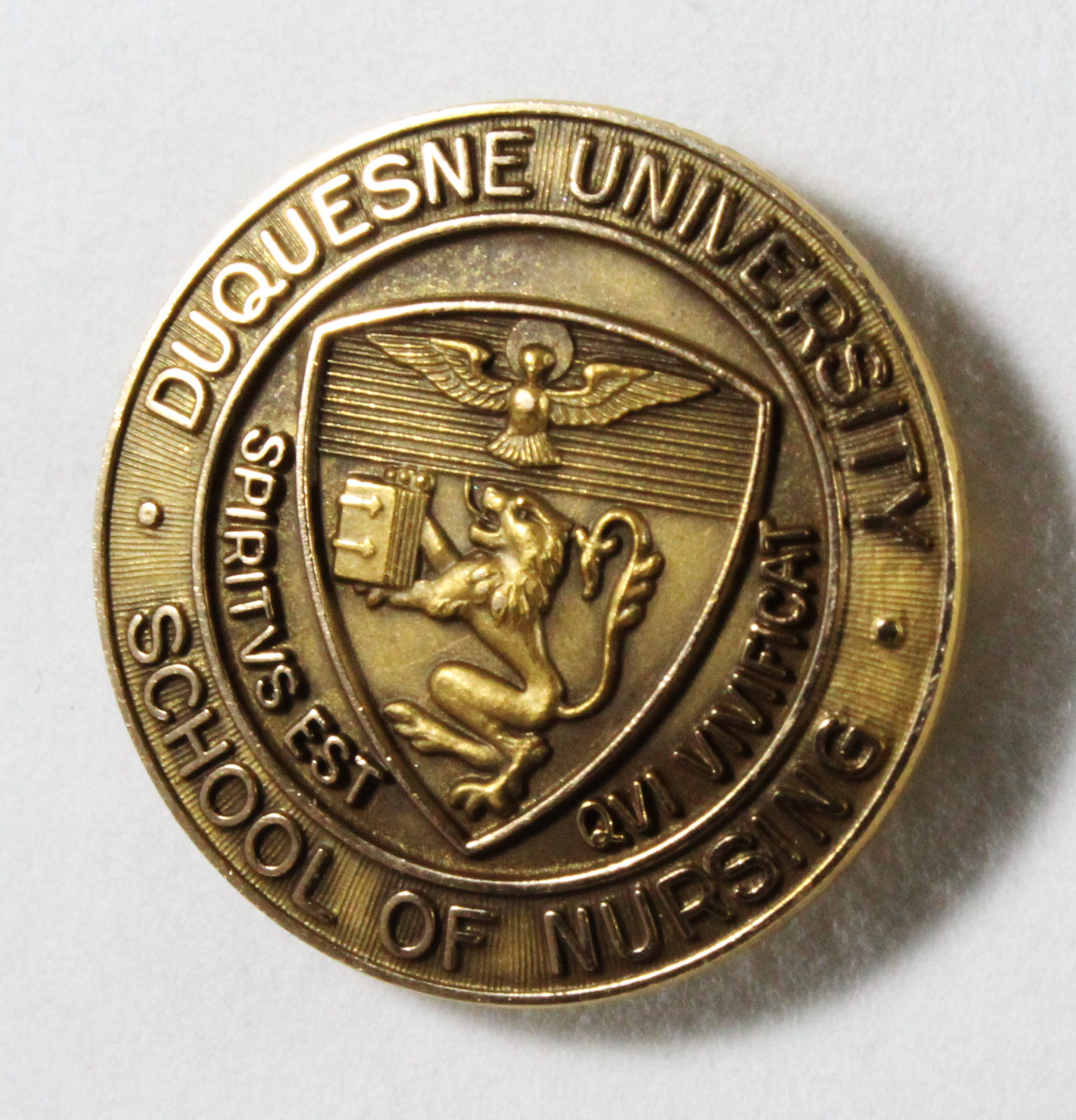Duquesne University. Nursing Pin