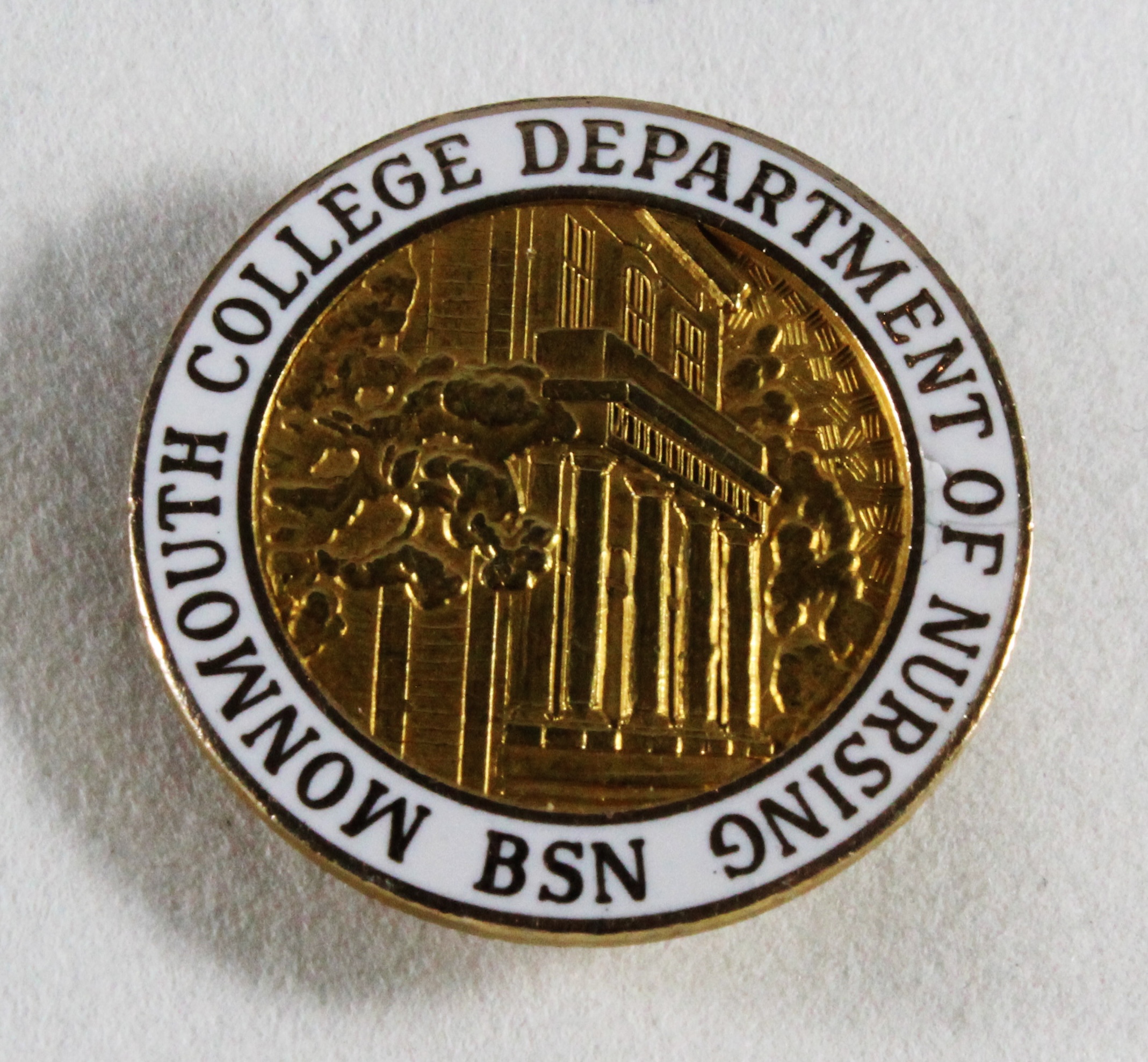Monmouth College. Department of Nursing Pin