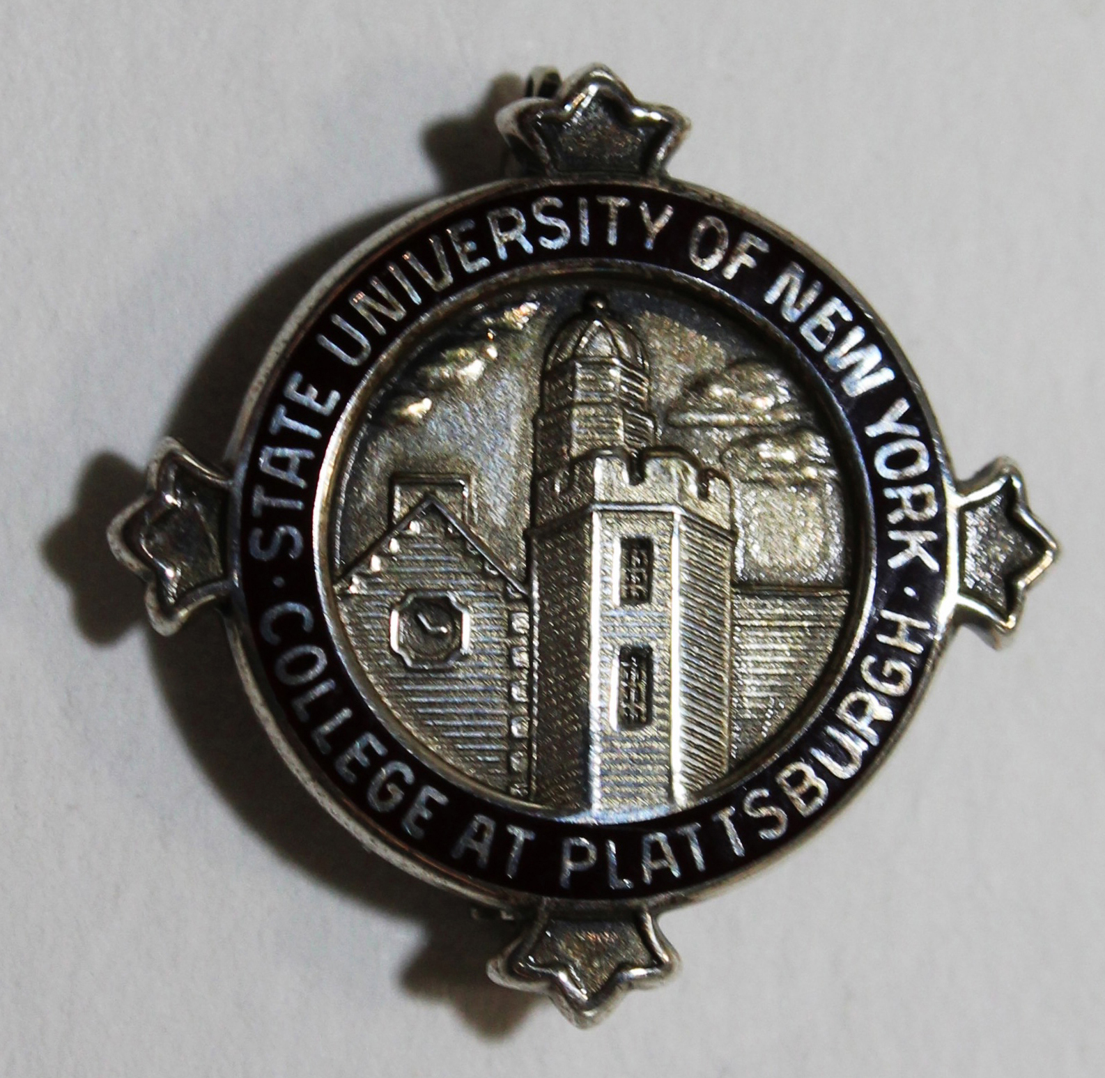 State University of New York College at Plattsburgh Nursing Pin